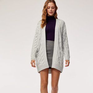 Aritzia Wilfred Charlisa Cardigan 100% merino wool